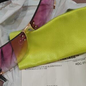 Rare Low Bottom Arms,Rose Gold Hot Pink Frames